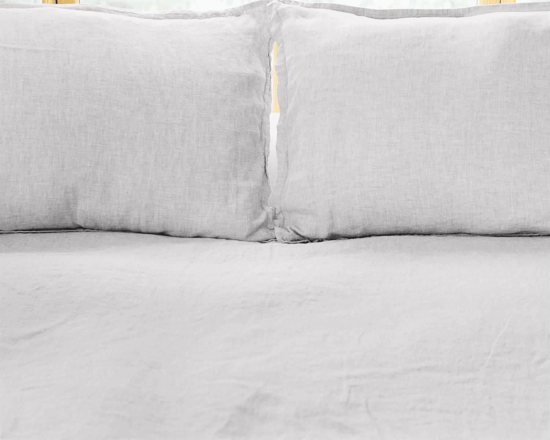 Organic European Linen Duvet Cover Set | Solid Colors | Renewed