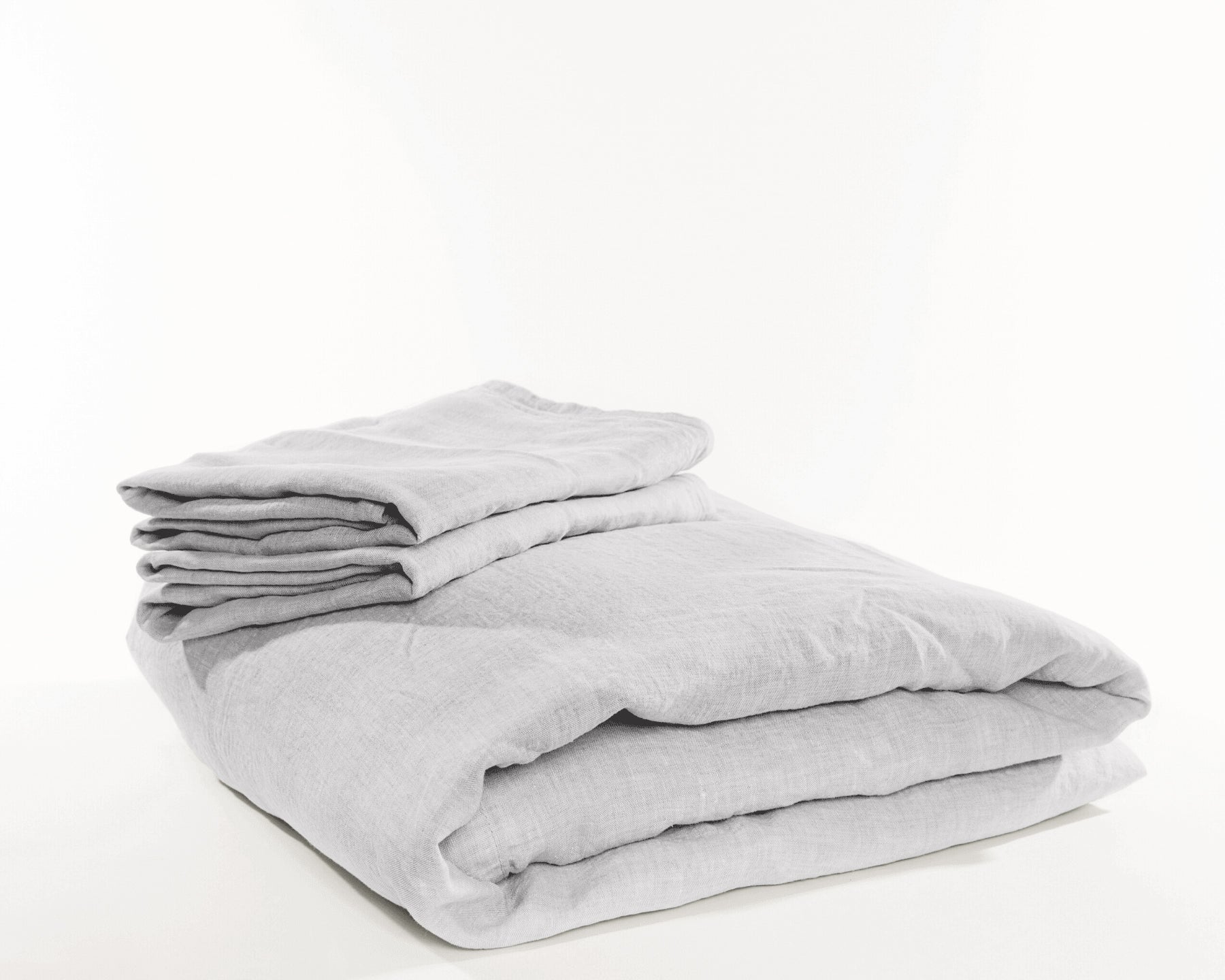 Organic European Linen Duvet Cover Set | Solid Colors | Renewed