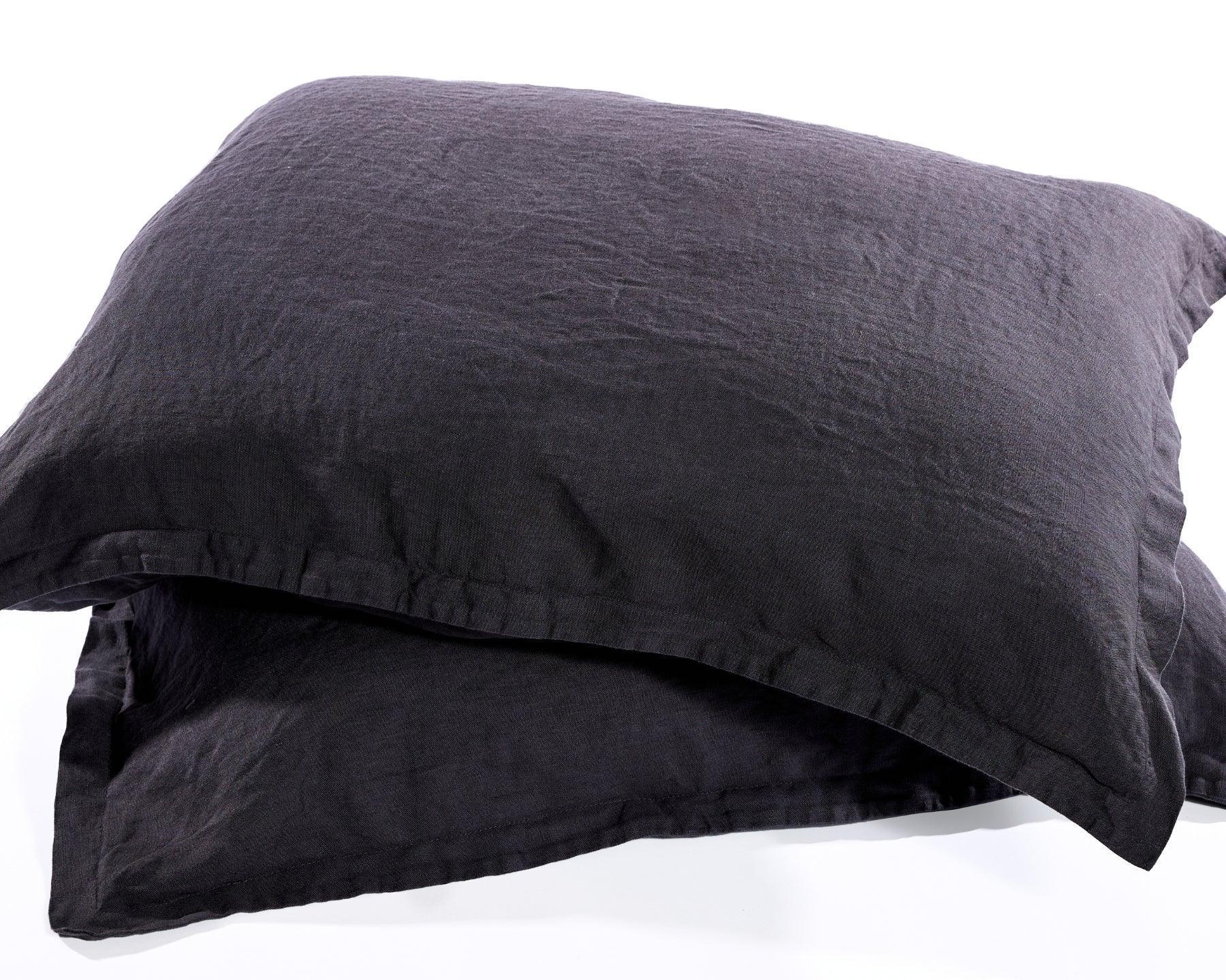 Organic European Linen Duvet Cover Set | Solid Colors | Renewed