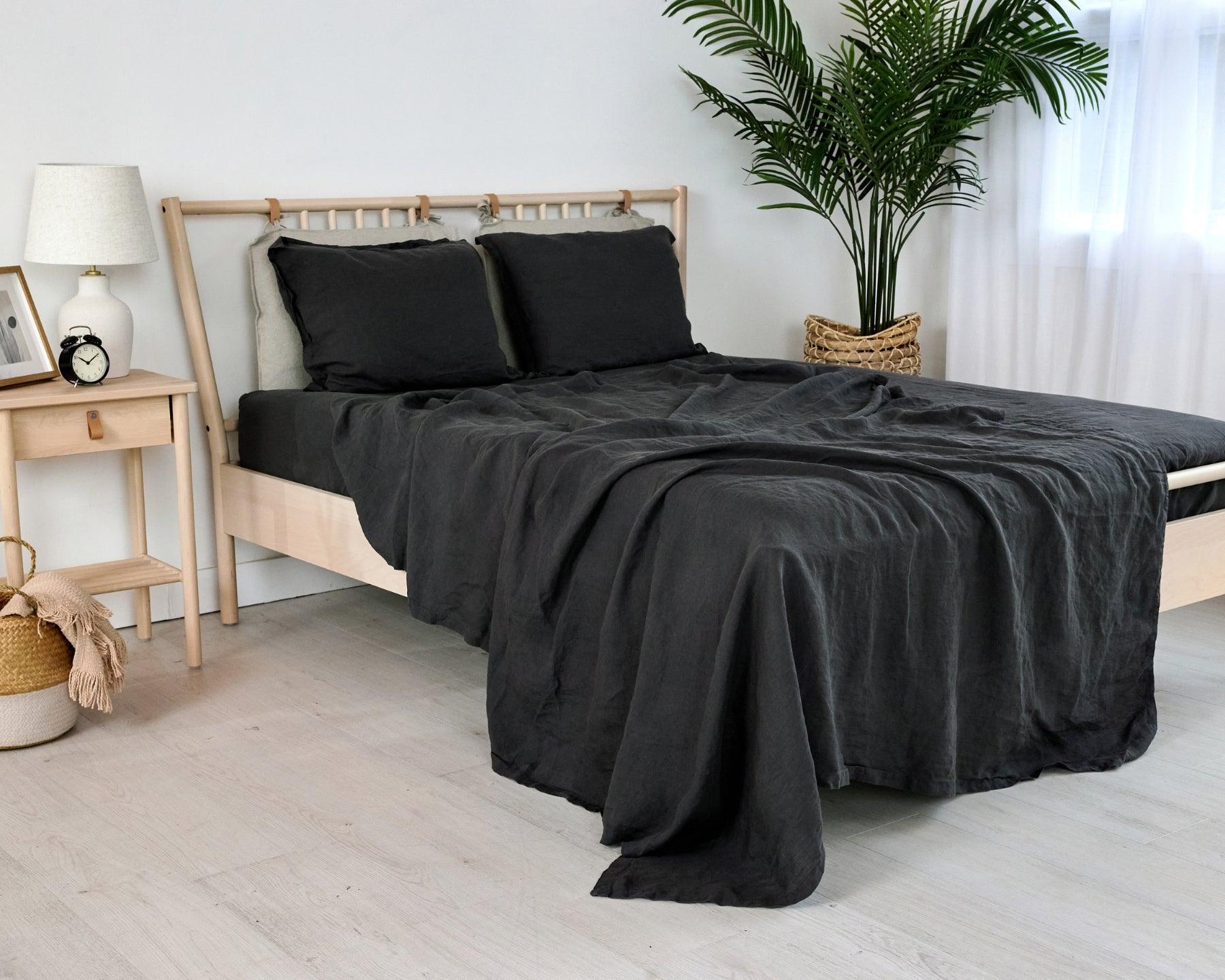 Parure de draps en lin européen biologique