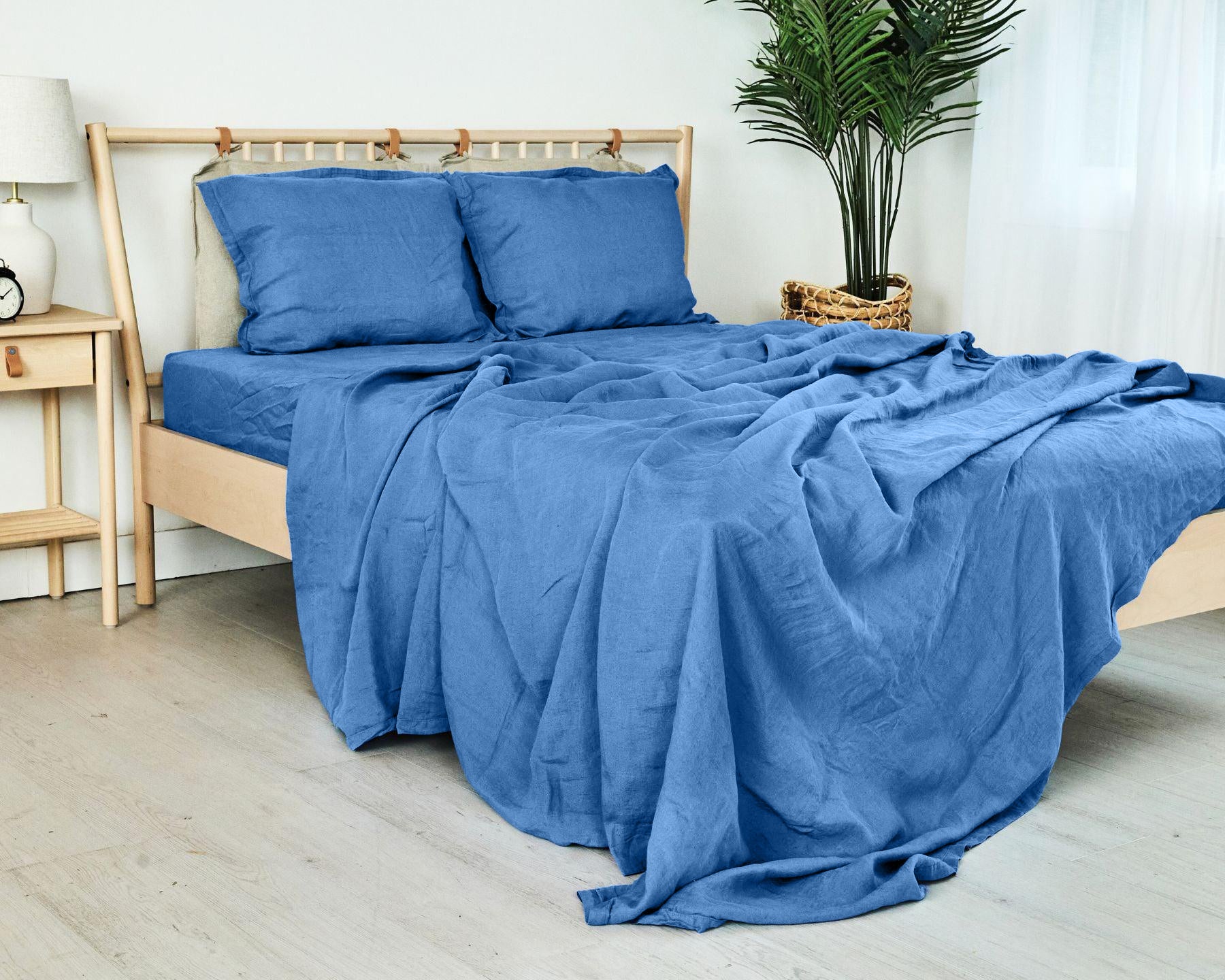 Parure de draps en lin européen biologique