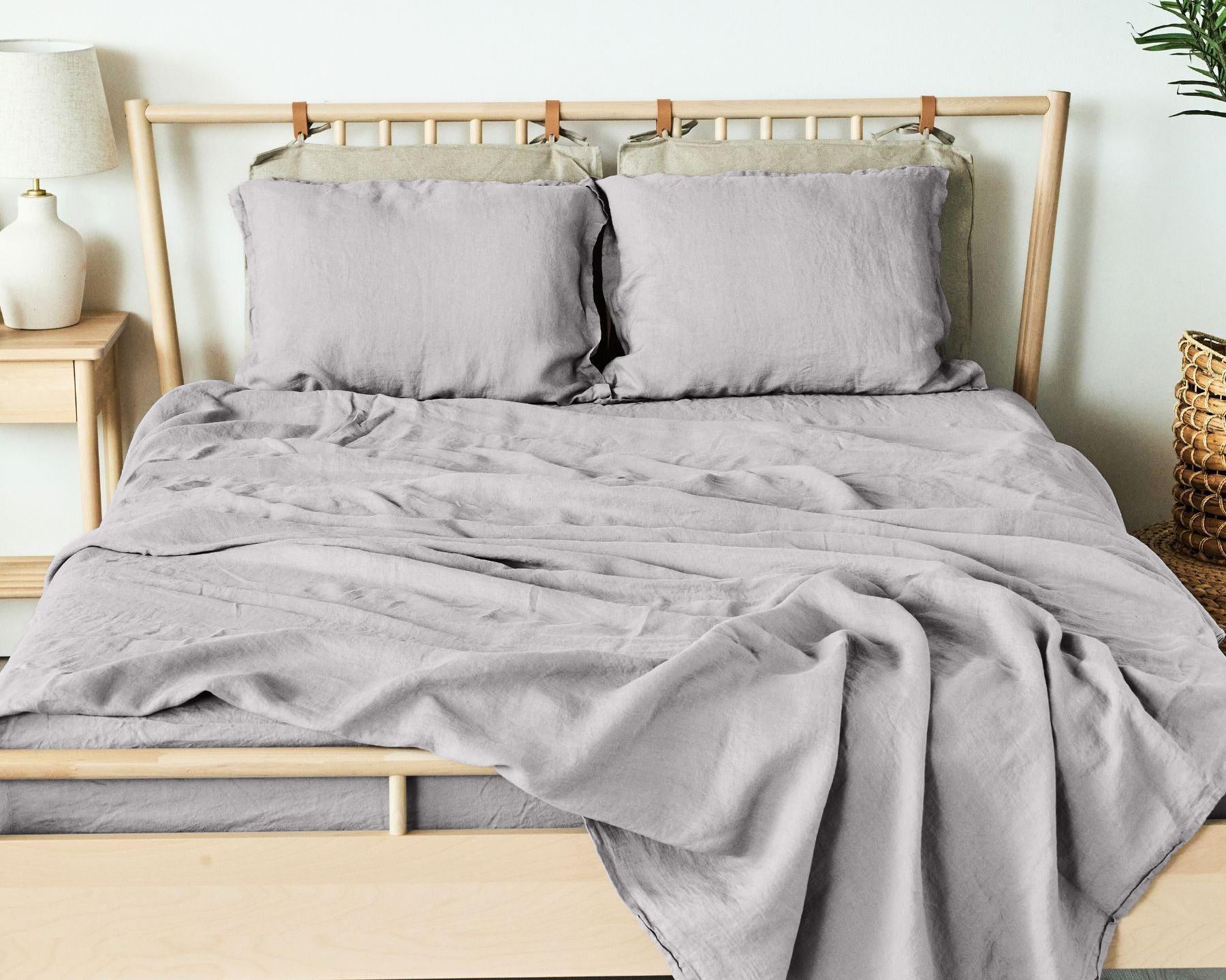 Parure de draps en lin européen biologique