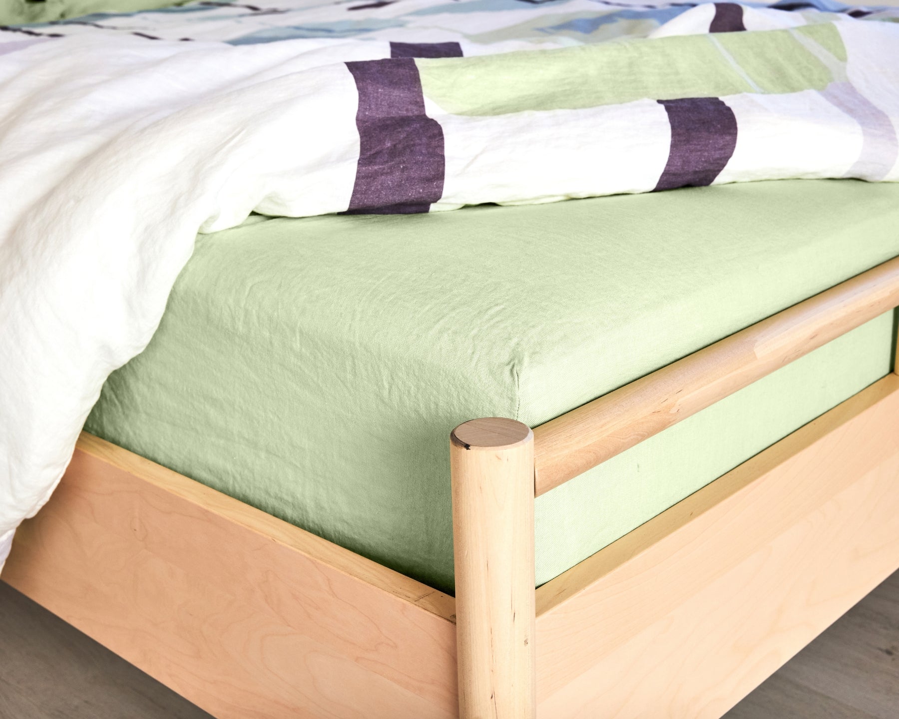 European Linen Fitted Sheet