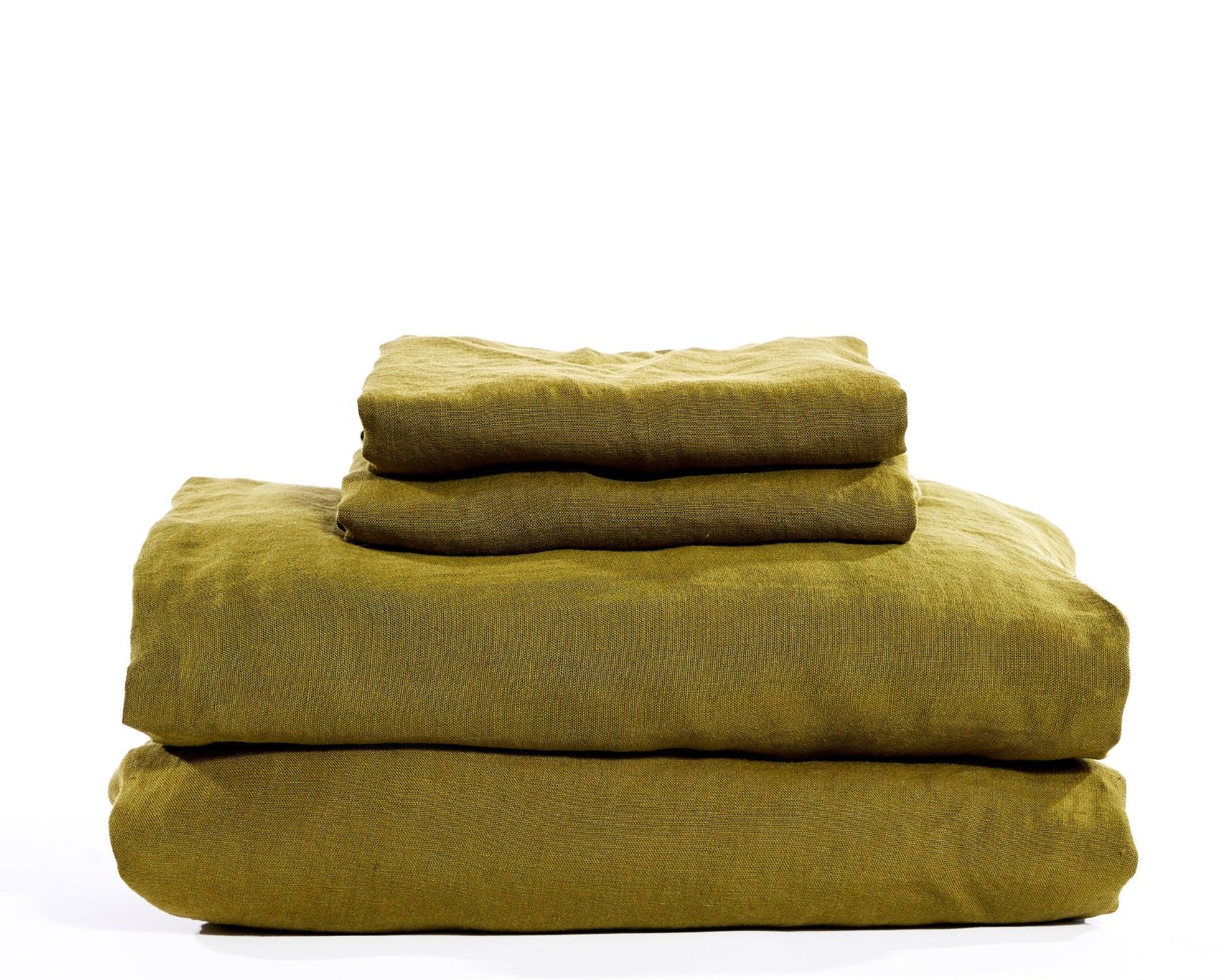 Parure de draps en lin européen biologique