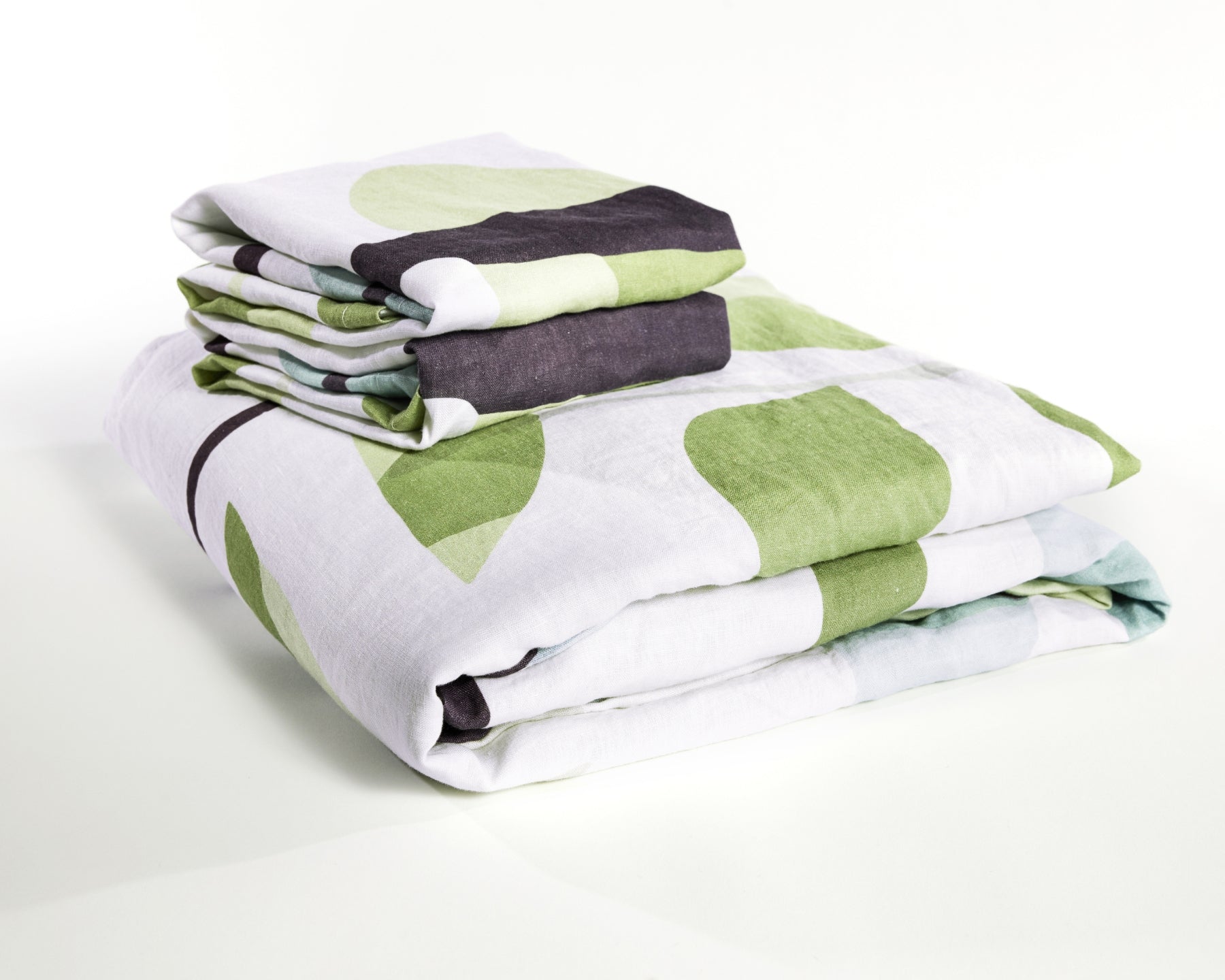 European Linen Duvet Cover Set | Skov Print