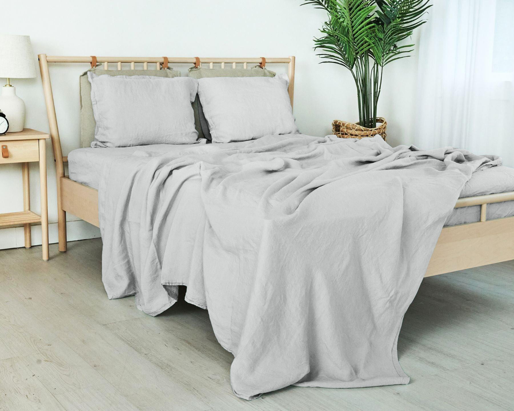 Parure de draps en lin européen biologique