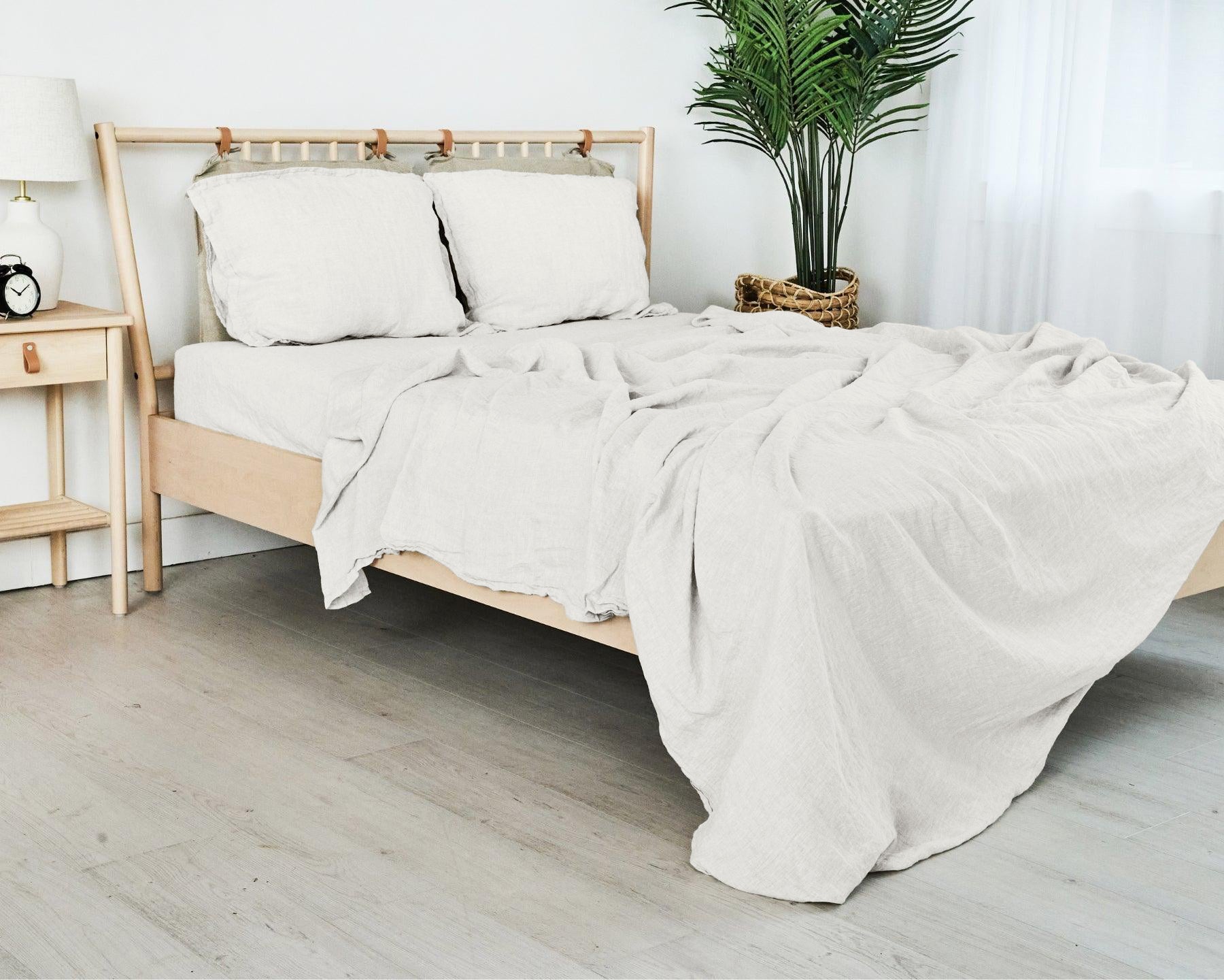 Parure de draps en lin européen biologique