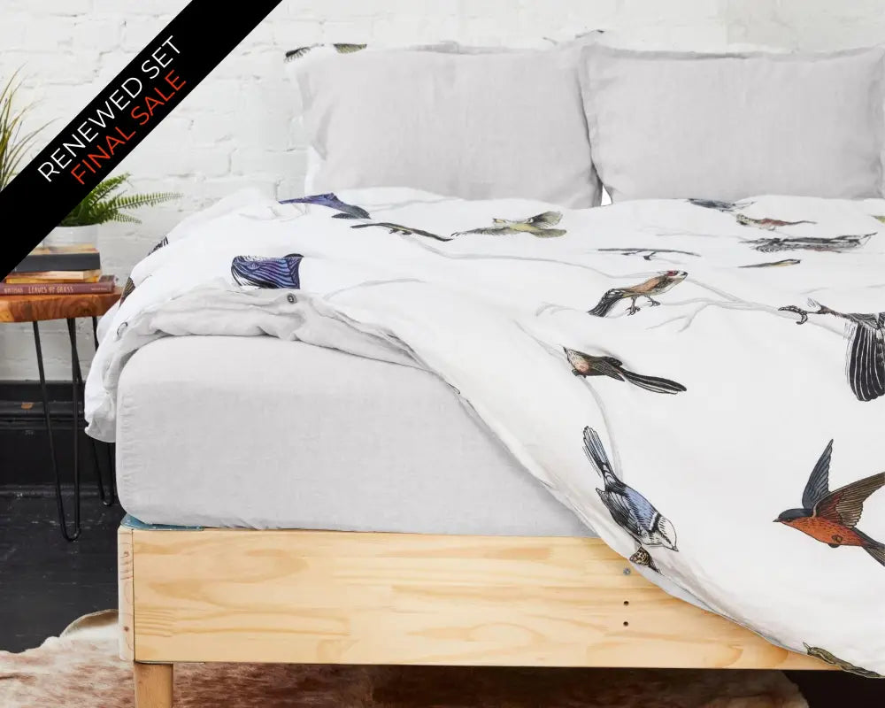 European Linen Fitted Sheet | Renewed - Fitted Sheet