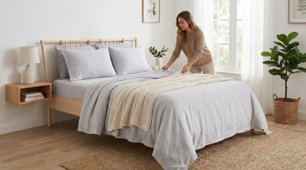 The Scandinavian Art of Unplugging:  Creating a Bedroom with Less