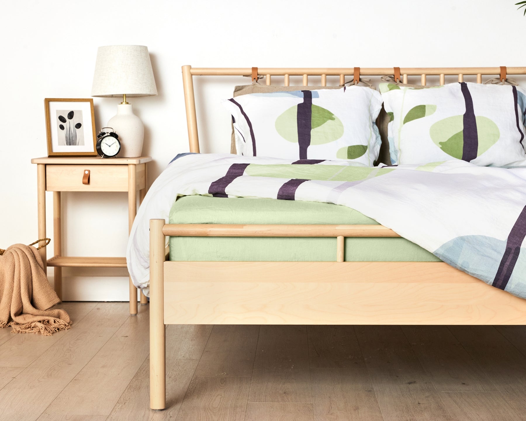 European Linen Fitted Sheet