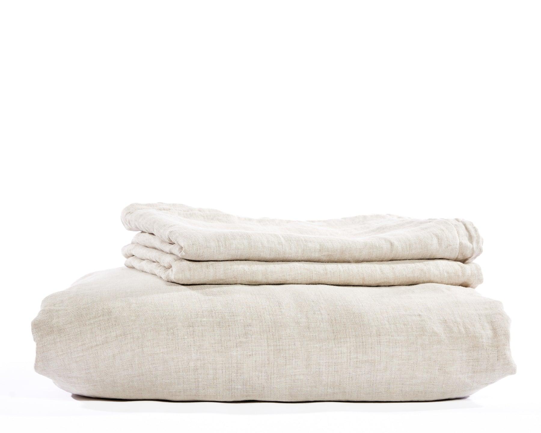 Organic European Linen Duvet Cover Sets | Solid Colors | Renewed