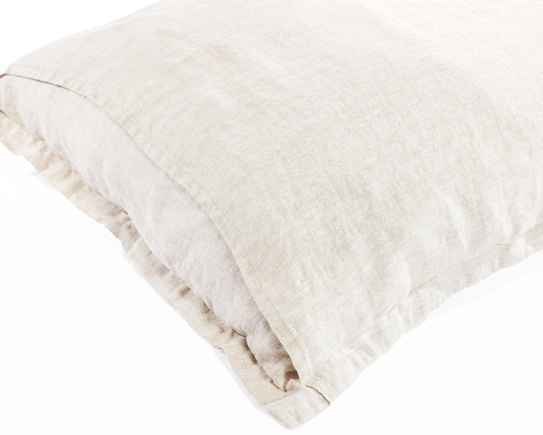 Organic European Linen Duvet Cover Sets | Solid Colors