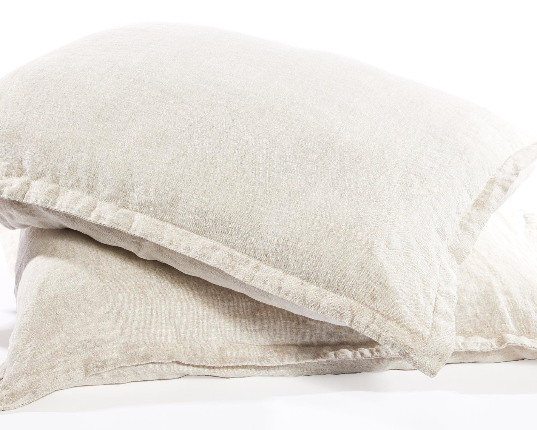 Organic European Linen Duvet Cover Sets | Solid Colors